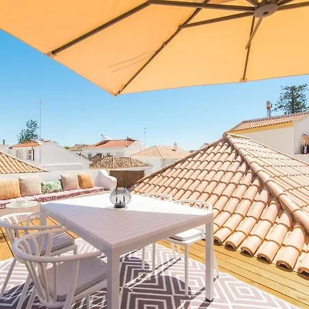 Vakantiehuis Casa Telhados Centro Historico Terraco Privado