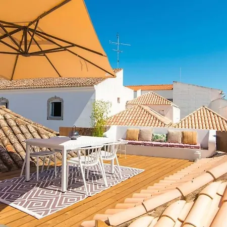 Vakantiehuis Casa Telhados Centro Historico Terraco Privado *