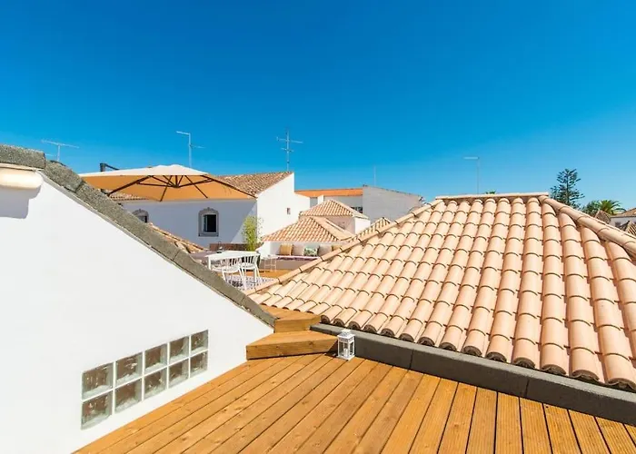 Casa Telhados Centro Historico Terraco Privado * تافيرا